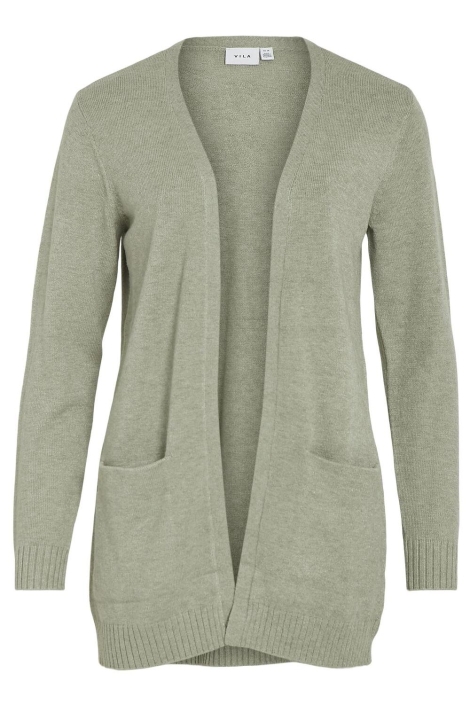 Vila viril open l/s knit cardigan - noos